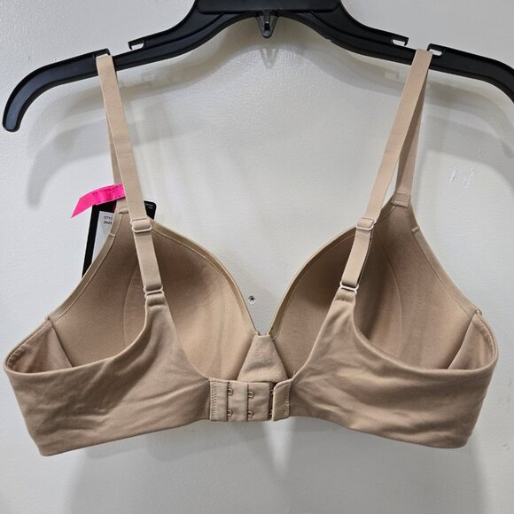 Maidenform Cushioned Underwire Bra Full Coverage Convertible Nude Bra Size 38B - Picture 4 of 7